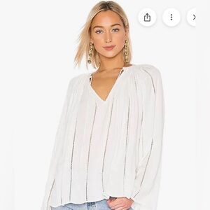 Frame Denim White Blouse